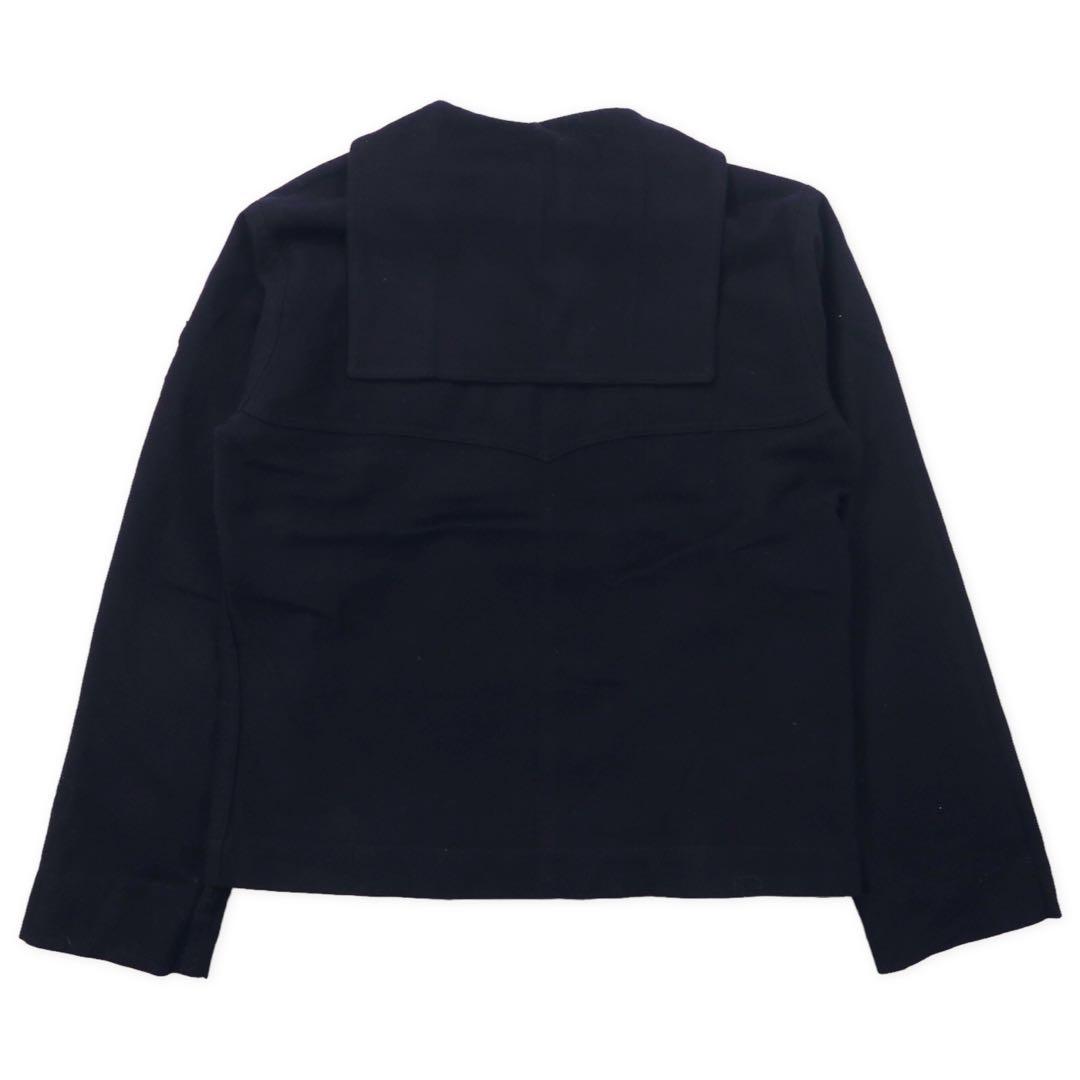 US NAVY 40's NAVAL CLOTHING DEPOT Sailor Shirt 88 Navy Wool Military MAN'S BLUE UNDRESS