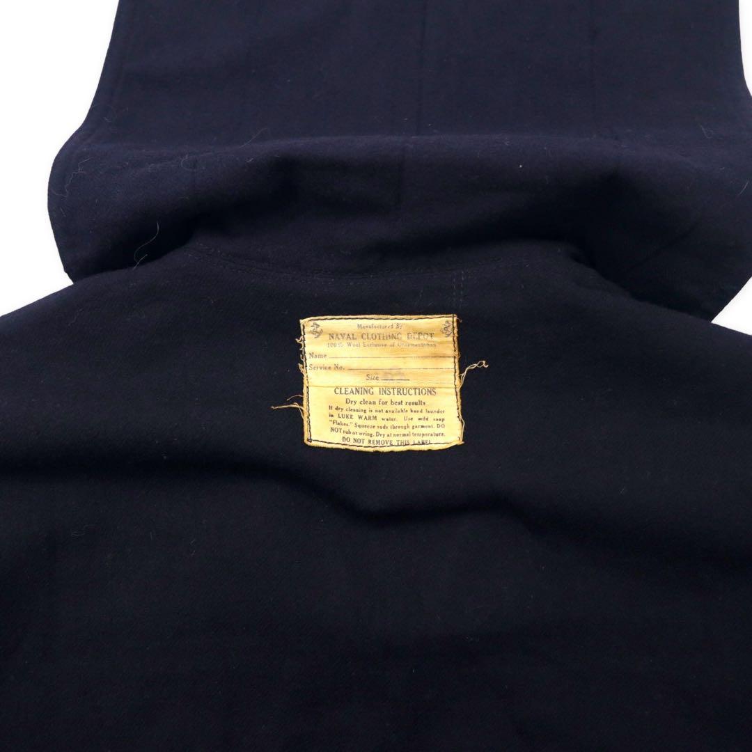 US NAVY 40's NAVAL CLOTHING DEPOT Sailor Shirt 88 Navy Wool Military MAN'S BLUE UNDRESS