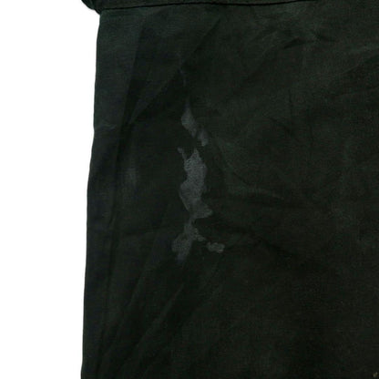 Made in England WAX WORKS Oiled Jacket Coat XL Khaki Cotton Collar Corduroy Double Zip