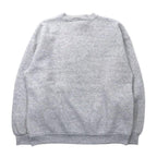 TULTEX 90's Kokopelli Indian Embroidery Sweatshirt L Gray Cotton Made in Mexico