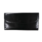 GUCCI long wallet black leather calfskin G logo metal fittings 035-2192-4841 Made in Italy