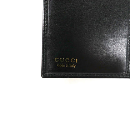 GUCCI 長財布 ブラック レザー カーフスキン Gロゴ金具 035-2192-4841 イタリア製