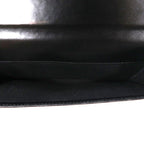 GUCCI long wallet black leather calfskin G logo metal fittings 035-2192-4841 Made in Italy