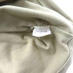 FRED PERRY Polo Shirt M Beige Cotton One Point Logo Embroidery