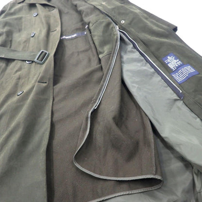 LONDON FOG Trench Coat 10 Brown Polyester Hood Detachable Liner Detachable