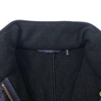 Barbour Quilted Jacket 40 Navy Polyester Cavalry Polar 3 Warrants