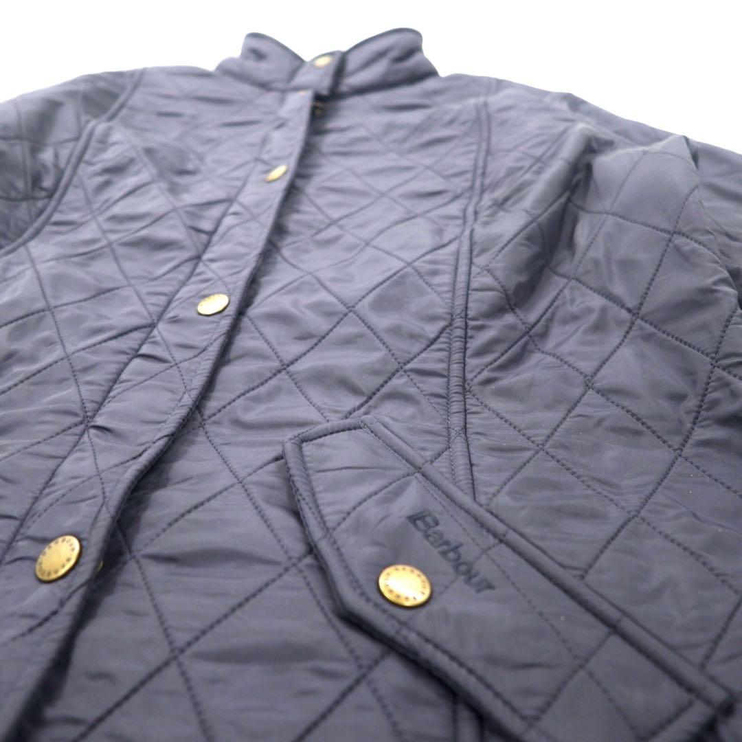 Barbour Quilted Jacket 40 Navy Polyester Cavalry Polar 3 Warrants