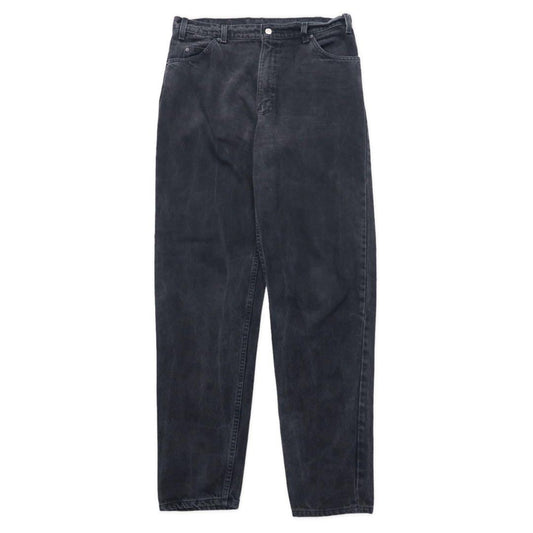 USA製 Levi's 90年代 テーパード ブラックデニムパンツ 550 ブラック 36 オレンジタブ 40550-4159 ルーズフィット