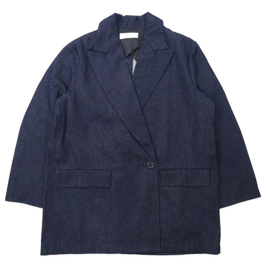 Audrey and John Wad WB Peaked Jacket ONE Navy Dark Blue Denim URBAN RESEARCH DOORS Custom Order H9205 2022 Model