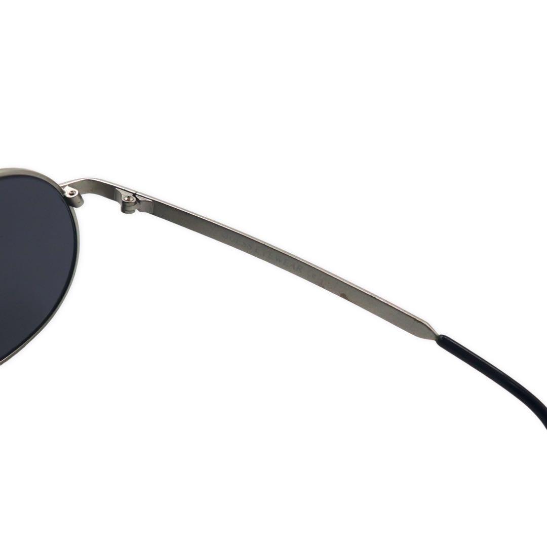 GUESS メタルフレーム サングラス ラウンド シルバー GU 731 SUN 302-3 44-21-135