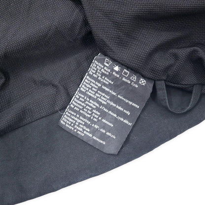 HARLEY DAVIDSON シングル ライダースジャケット M ブラック コットン バックロゴ