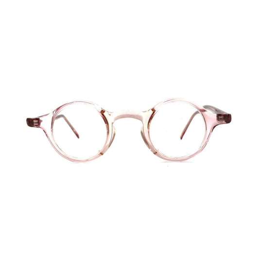 Tamaru Glasses heiji handmade Heiji Glasses Clear Round 37□28-146
