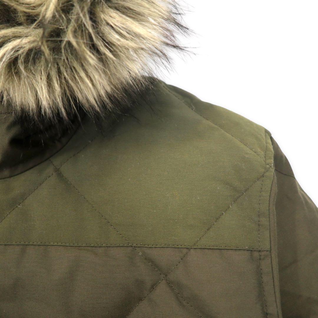 Eddie Bauer GEDDES PARKA BAUER DOWN Down Jacket M Khaki Cotton Nylon TALON Zip 60/40 Cross Waterproof EB550 Fill Power STORMREPEL GEDDES PARKA Reprint