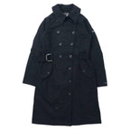 Columbia TITANIUM Soft Shell Trench Coat S Black Polyester OMNI-SHIELD Water Repellent