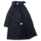 Columbia TITANIUM Soft Shell Trench Coat S Black Polyester OMNI-SHIELD Water Repellent