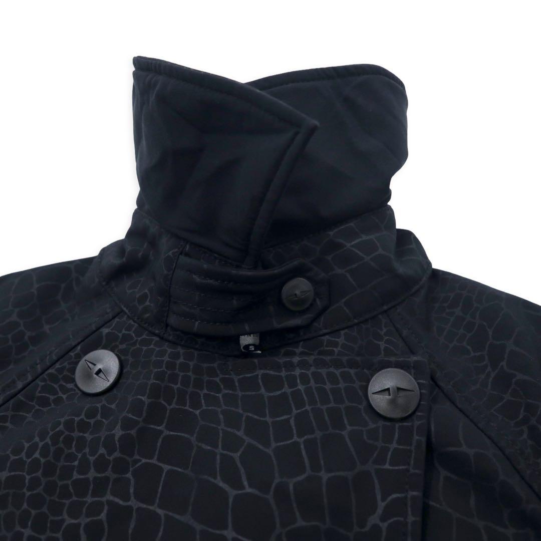 Columbia TITANIUM Soft Shell Trench Coat S Black Polyester OMNI-SHIELD Water Repellent