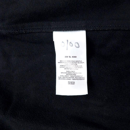 Columbia TITANIUM Soft Shell Trench Coat S Black Polyester OMNI-SHIELD Water Repellent