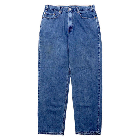 Levi's USA製 550 ワイド バギー テーパード デニムパンツ 38 ブルー アイスウォッシュ 550-4891 リラックスフィット RELAXED FIT