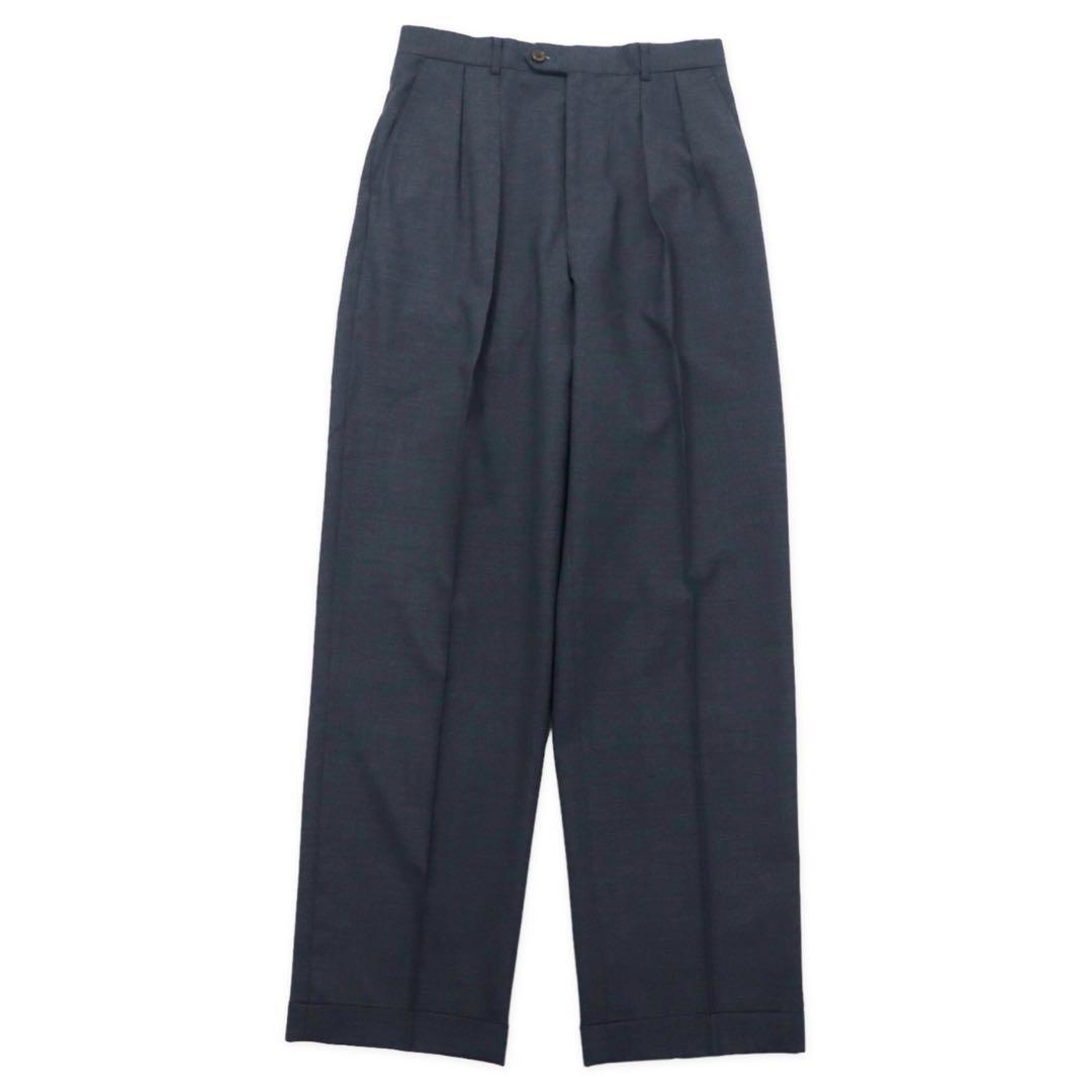 Paul Smith 3B Suit Setup L Gray Wool Two Tuck