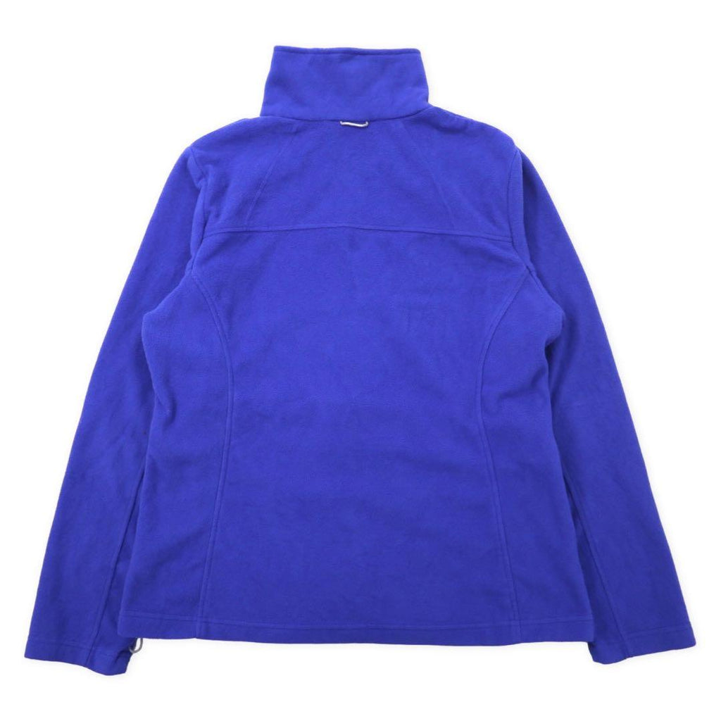 Columbia Full Zip Fleece Jacket L Blue Polyester Logo Embroidery Women's Benton Springs Full Zip Fleece Jacket XL0098