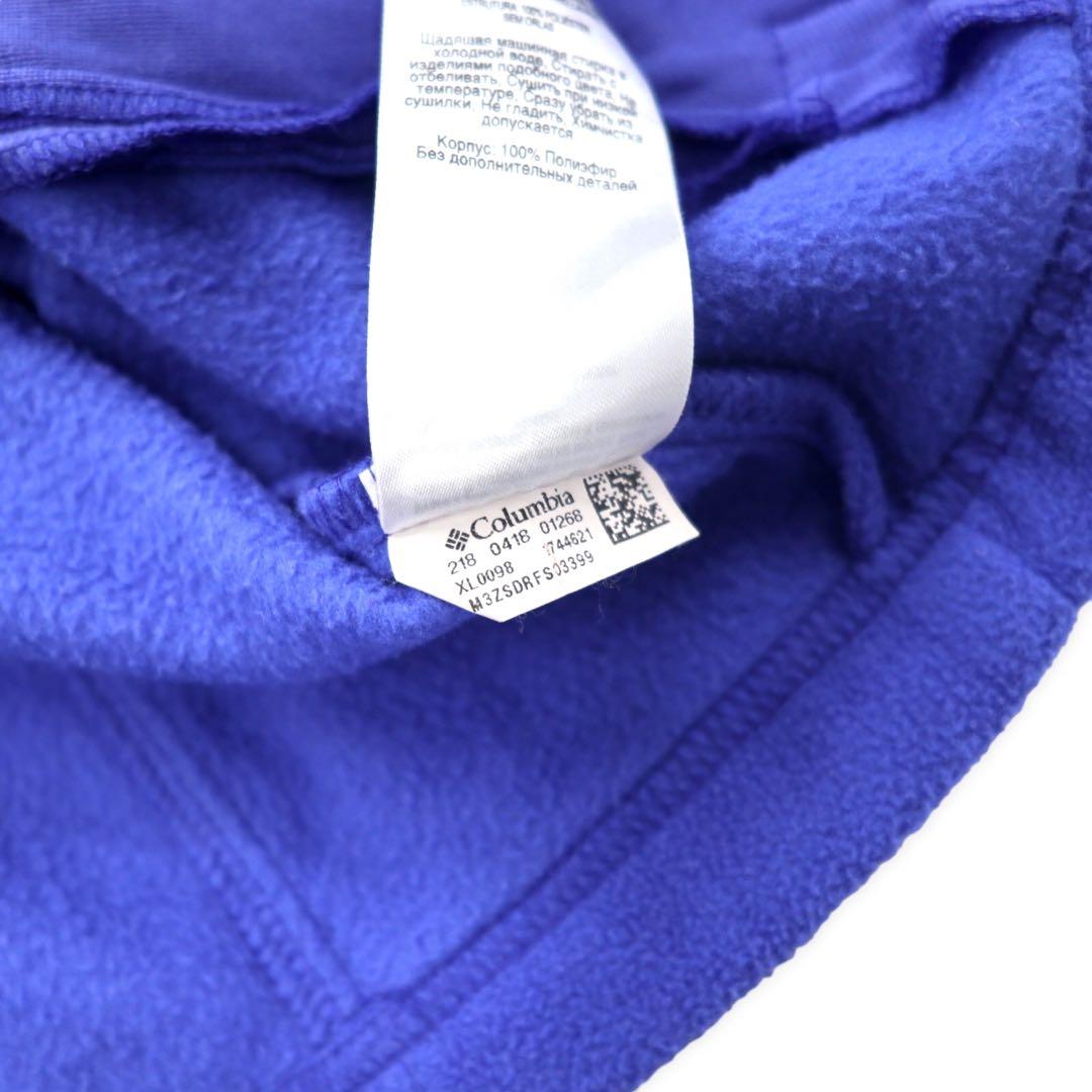 Columbia Full Zip Fleece Jacket L Blue Polyester Logo Embroidery Women's Benton Springs Full Zip Fleece Jacket XL0098