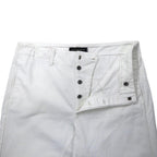 GOLDEN GOOSE DELUXE BRAND イタリア製  ワイド チノパンツ S ホワイト コットン