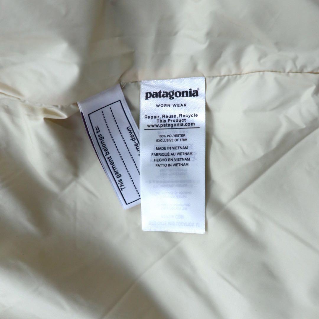 patagonia Retro-X Fleece Bomber Jacket XL Beige Polyester Snap Button Retro-X Fleece Bomber Jacket 65415FA19