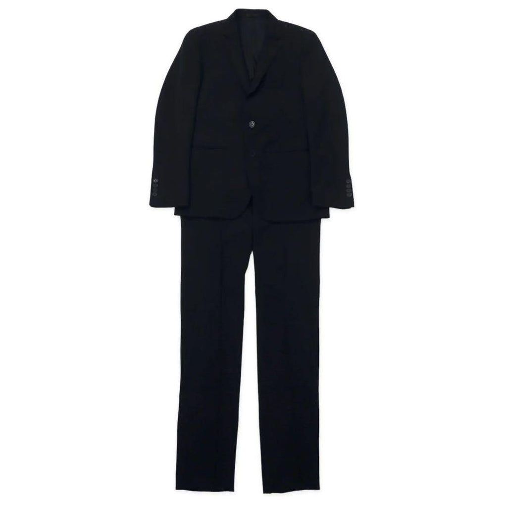 nano universe × Pearson 2B Suit Setup 46 Black Polyester Stretch Cycling Suit