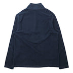 Eddie Bauer Half Zip Fleece Jacket M Navy Polyester One Point Logo Embroidery Cloud Layer Pro 1/4 Zip Jacket EM31LK119