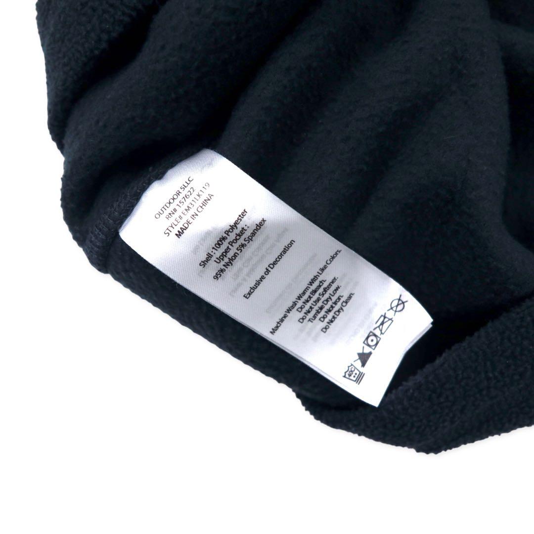 Eddie Bauer ハーフジップ フリースジャケット M ネイビー ポリエステル ワンポイントロゴ刺繍 Cloud Layer Pro 1/4 Zip Jacket EM31LK119