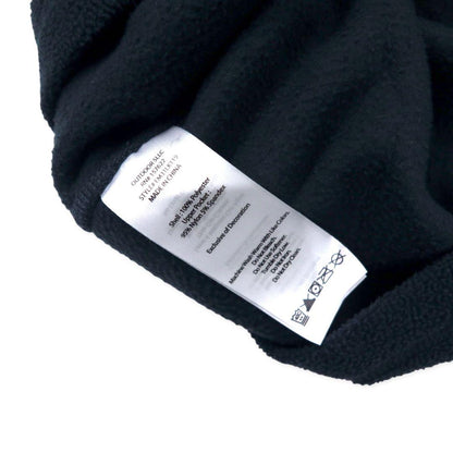 Eddie Bauer ハーフジップ フリースジャケット M ネイビー ポリエステル ワンポイントロゴ刺繍 Cloud Layer Pro 1/4 Zip Jacket EM31LK119