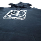 Hanes 90年代 プルオーバーパーカー XL ブラック コットン ULTIMATE COTTON 裏起毛 4 MINUTE MOVIE ビッグサイズ エルサルバドル製