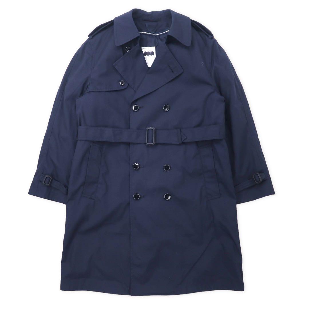 US NAVY 米軍 オールウェザーコート トレンチコート 42S ネイビー ポリエステル コットン ライナー着脱式 ミリタリー 8405-01-175-2292 DSCP DEFENDER COLLECTION