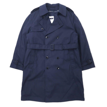 US NAVY 米軍 オールウェザーコート トレンチコート 42S ネイビー ポリエステル コットン ライナー着脱式 ミリタリー 8405-01-175-2292 DSCP DEFENDER COLLECTION