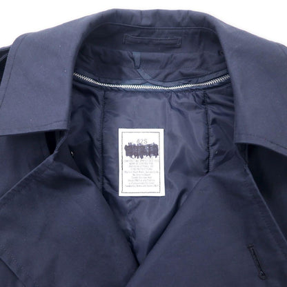 US NAVY 米軍 オールウェザーコート トレンチコート 42S ネイビー ポリエステル コットン ライナー着脱式 ミリタリー 8405-01-175-2292 DSCP DEFENDER COLLECTION
