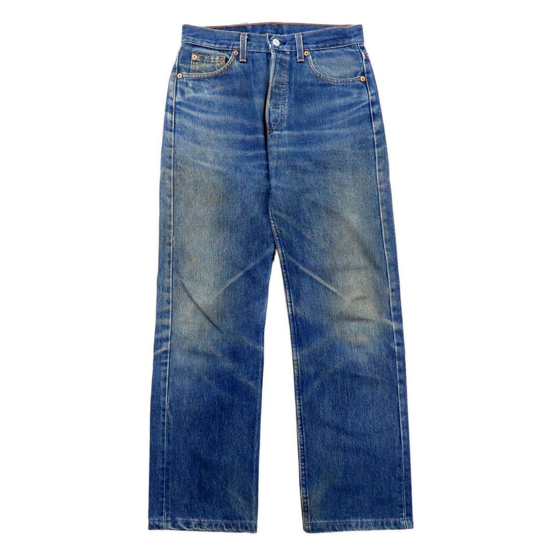 Levi's USA 90's 501 Denim Pants 29 Blue Button Back 522