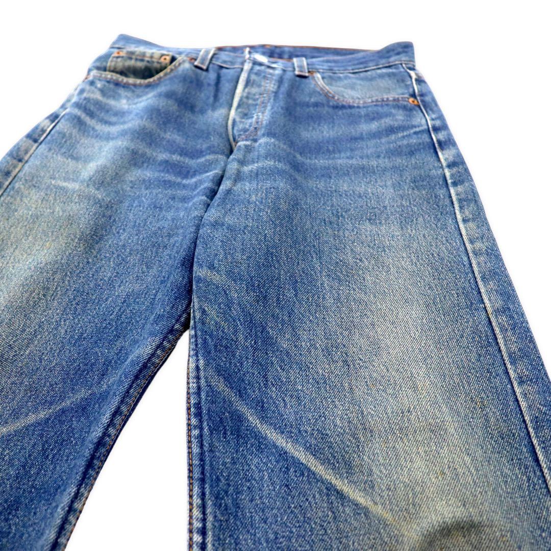 Levi's USA 90's 501 Denim Pants 29 Blue Button Back 522