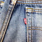 Levi's USA 90's 501 Denim Pants 29 Blue Button Back 522