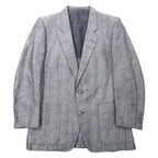 Christian Dior MONSIEUR Linen 2B Tailored Jacket M Gray Cotton Old