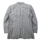 Christian Dior MONSIEUR Linen 2B Tailored Jacket M Gray Cotton Old