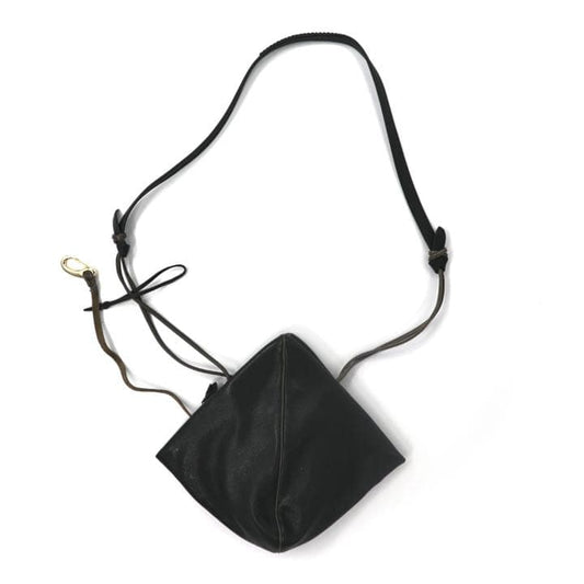 MAMET FRANCE Shoulder Bag Green DIVI DIVI BAND Goatskin