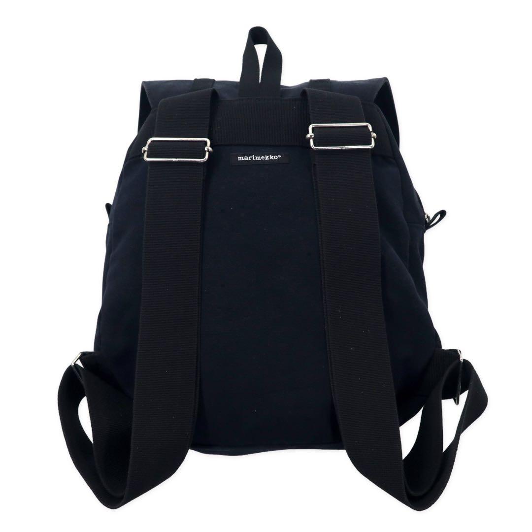 marimekko Rucksack Daypack Navy Canvas LADYBEAR REPPU Japan Limited Model