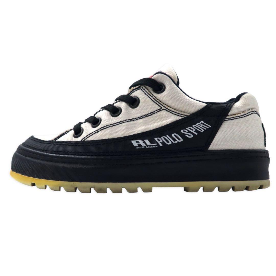 POLO SPORT RALPH LAUREN 90年代 イタリア製 EXTREAM スニーカー 23cm ホワイト CORDURA