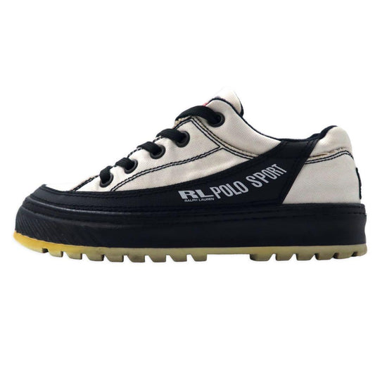 POLO SPORT RALPH LAUREN 90's Made in Italy EXTREAM Sneakers 23cm White CORDURA