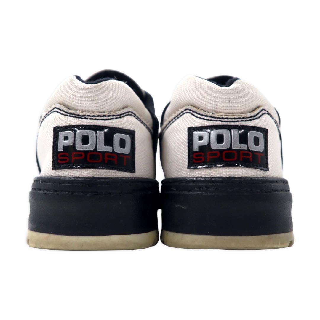 POLO SPORT RALPH LAUREN 90年代 イタリア製 EXTREAM スニーカー 23cm ホワイト CORDURA