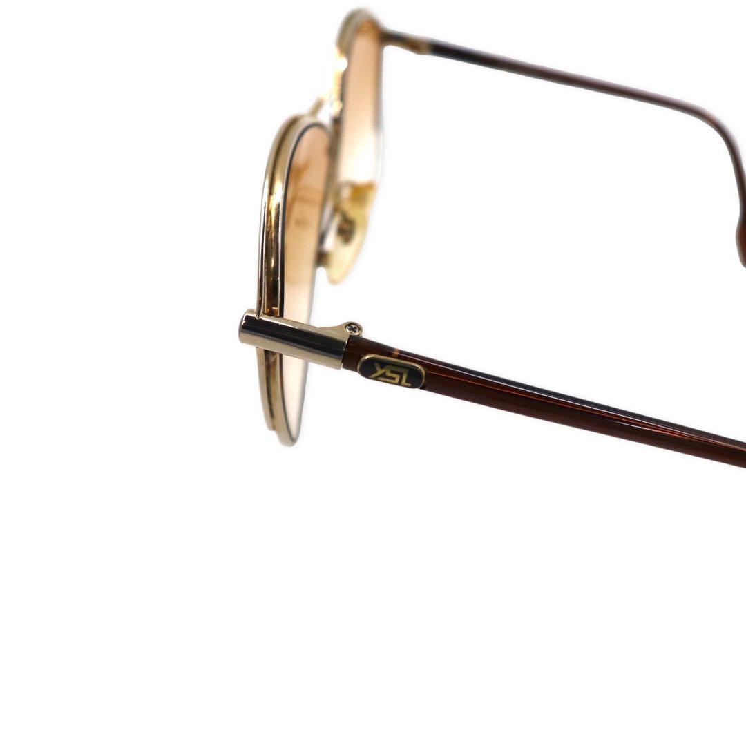YVES SAINT LAURENT サングラス ティアドロップ メタルフレーム ゴールド YSL 31-174