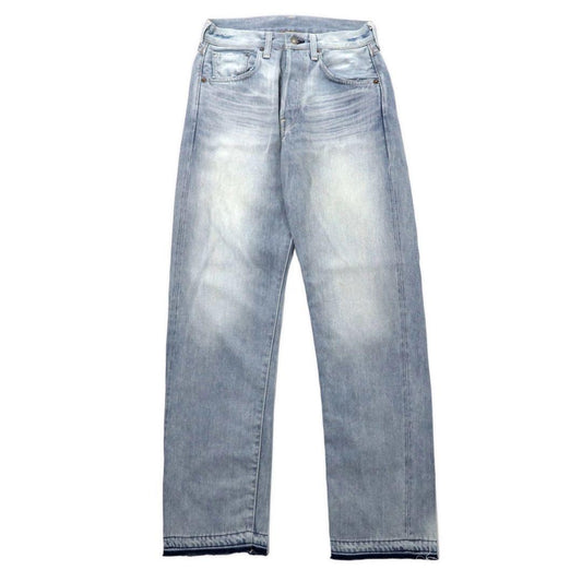 LVC ( LEVI'S VINTAGE CLOTHING ) 1966年復刻 501 デニムパンツ 30 ブルー アイスウォッシュ ビッグE カットオフ セルビッヂ 66501 日本製