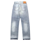 LVC (LEVI'S VINTAGE CLOTHING) 1966 Reprint 501 Denim Pants 30 Blue Ice Wash Big E Cutoff Selvedge 66501 Made in Japan