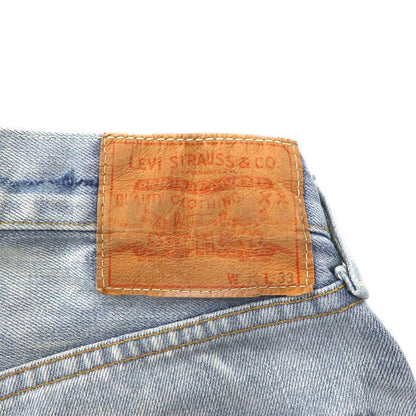 LVC ( LEVI'S VINTAGE CLOTHING ) 1966年復刻 501 デニムパンツ 30 ブルー アイスウォッシュ ビッグE カットオフ セルビッヂ 66501 日本製