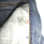 LVC (LEVI'S VINTAGE CLOTHING) 1966 Reprint 501 Denim Pants 30 Blue Ice Wash Big E Cutoff Selvedge 66501 Made in Japan